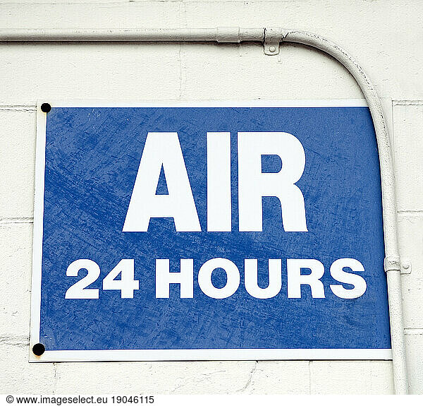 Sign  Air 24 Hours  Maine.