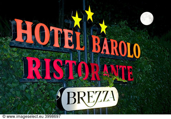 Sign of Hotel Barolo Ristorante