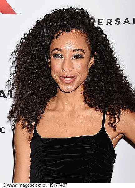 Singer-songwriter Corinne Bailey Rae arrives at Universal Music Group's 2016 GRAMMY After Party at The Theatre At The Ace Hotel on February 15  2016 in Los Angeles