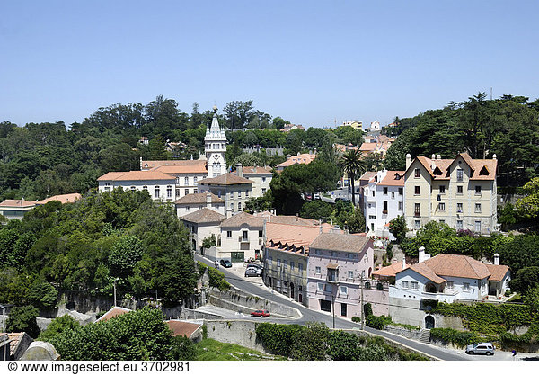 Sintra nahe Lissabon  Teil der Kulturlandschaft Sintra  UNESCO Welterbe  Portugal  Europa