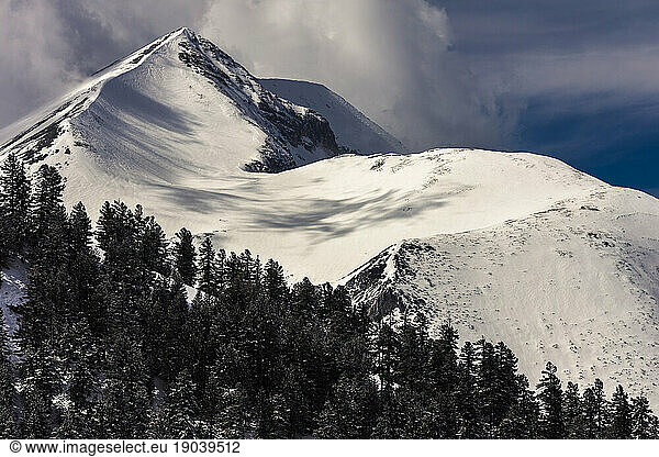 Ski area of Bansko resort in Pirin Mountains
