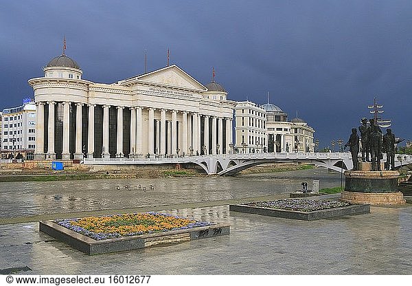 Skopje  Nordmazedonien.