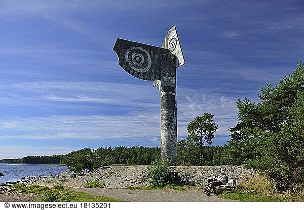 Skulptur von Pablo Picasso  Kristinehamn  Värmland  Schweden2