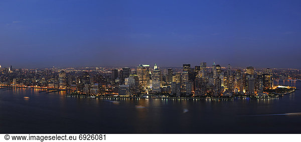 Skyline  Manhattan  New York City  New York  USA