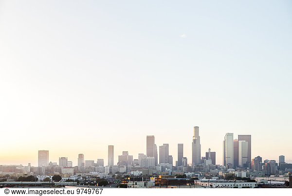 Skyline Skylines durchsichtig transparent transparente transparentes Vereinigte Staaten von Amerika USA Himmel Großstadt Kalifornien