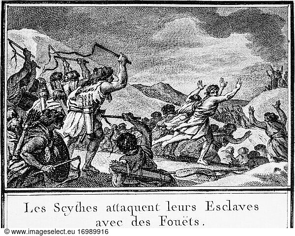 Skythische Mythologie  gekürzte Ausgabe der Universalgeschichte 1850.