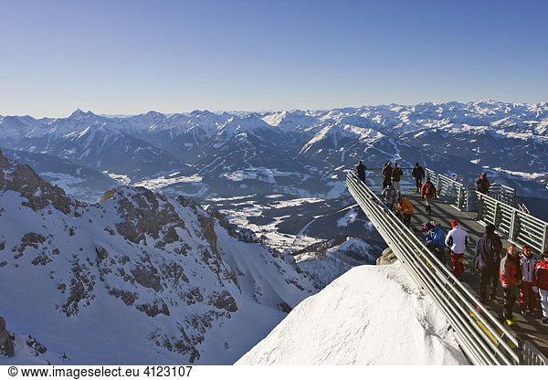 Skywalk Dachstein Massif Styria Austria Europe