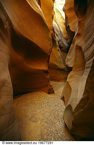 slot canyon  Navajo Nation  Arizona