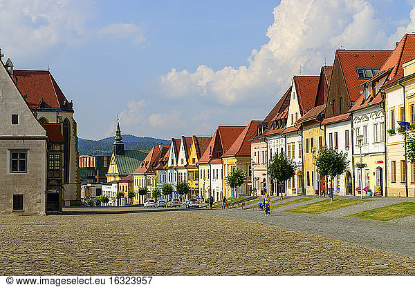 Slowakei  Bardejov  Altstadt  Stadtplatz