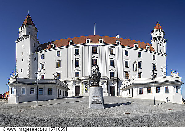 Slowakei  Bratislava  Außenansicht der Bratislavaer Burg