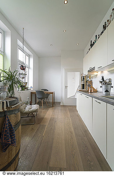 Small apartment kitchen