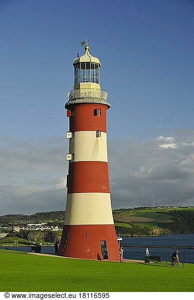 Smeaton's Eddystone Lighthouse  Plymouth  Devon  England  United Kingdom  Europe
