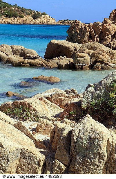 Smerald coast  Principe cove in Arzachena  Olbia province  Sardinia island  Italy