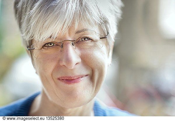 Smiling woman  50 +  portrait