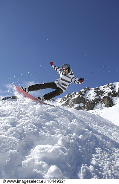 snowboarder alto adige