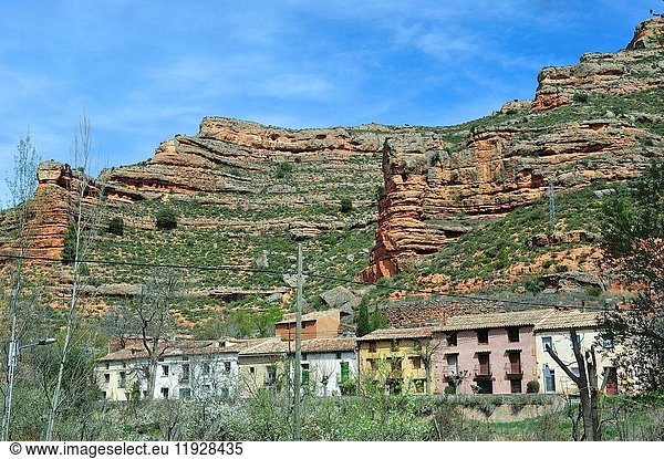 Somaén town  Soria Province  Spain  Castile-Leon  Soria province