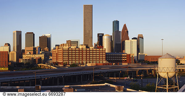 Sonnenaufgang  Innenstadt  Houston