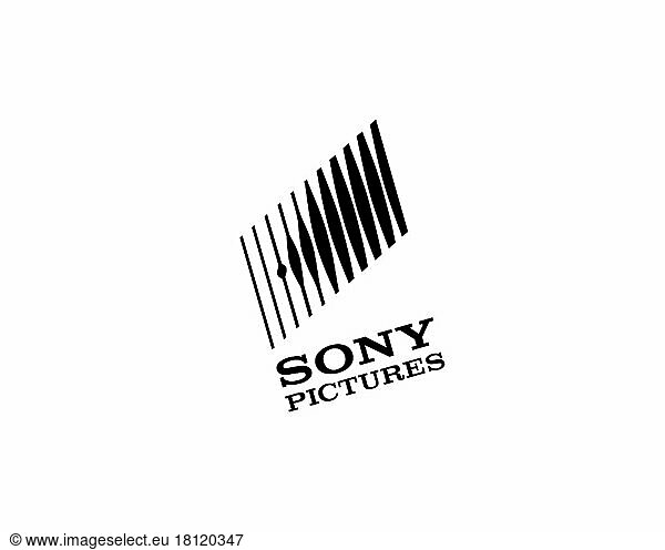 Sony Pictures  gedrehtes Logo  Weißer Hintergrund