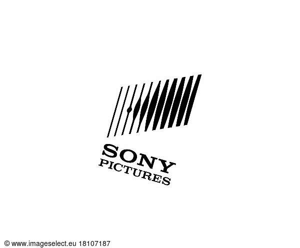 Sony Pictures  gedrehtes Logo  Weißer Hintergrund B
