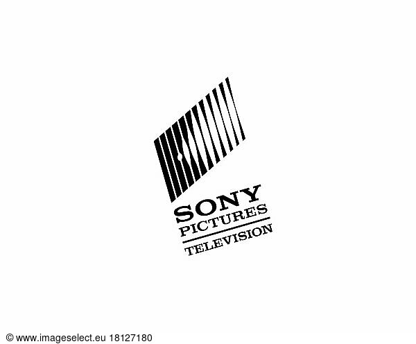 Sony Pictures Television  gedrehtes Logo  Weißer Hintergrund