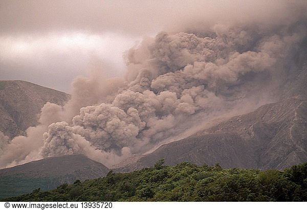 Soufriere Hills Volcano Eruption