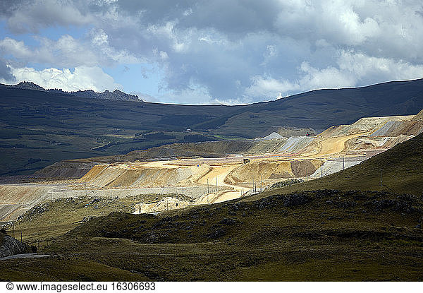 South America  Peru  Cajamarca Region  Cajamarca  Gold mine Yanacocha