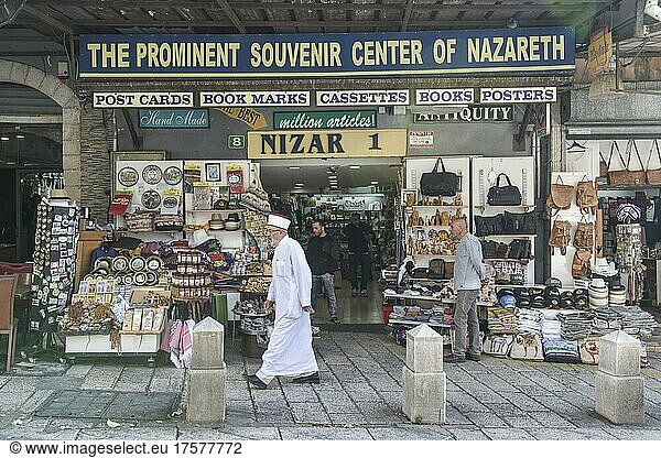 Souvenir shop  Nazareth  Israel  Asia