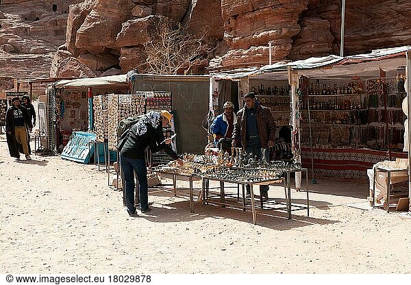 Souvenir Shop  Souvenir Shop  Souvenirs  Souvenir Shop  Petra Archaeological Park  Petra Rock City  Jordan  Asia Minor  Asia