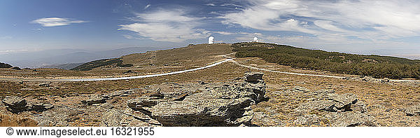Spain  Andalusia  Calar Alto  Calar Alto Observatory  Panorama