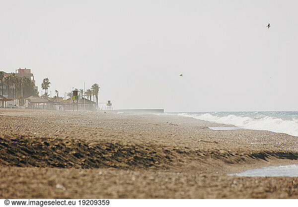 Spain  Andalusia  Granada  View of empty beach