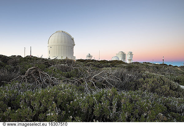 Spain  Canary Islands  Teneriffe  Teide observatory