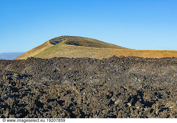Spain  Canary Islands  View of Caldera Blanca volcano