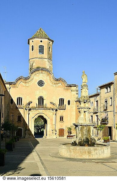 Spain  Catalonia  Tarragona Province  Alt Camp comarca  La ruta del Cister  Aiguamurcia  monastery of Santes Creus