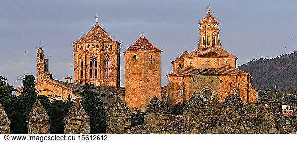 Spain  Catalonia  Tarragona Province  Conca de Barbera comarca  Vimbodi  La ruta del Cister  Monastery Santa Maria de Poblet  listed as World Heritage by UNESCO