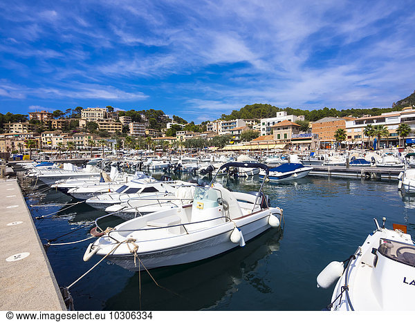 Spain  Mallorca  Port de Soller  harbour