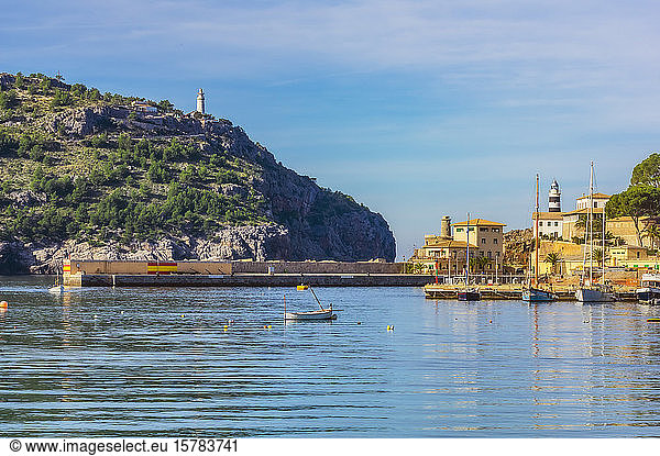 Spain  Mallorca  Port de Soller  harbour
