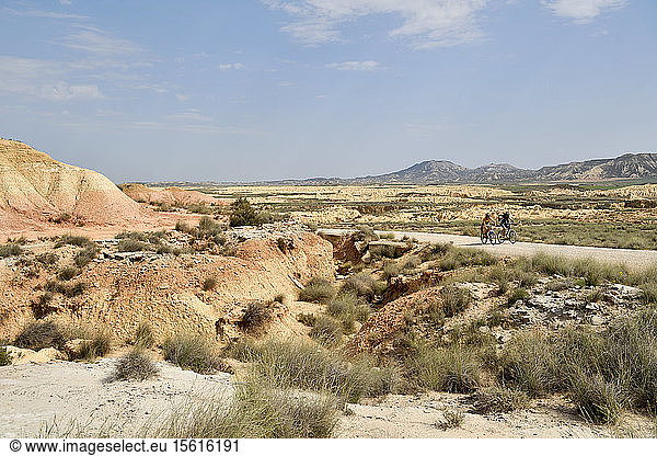 Spain  Navarra  Arguedas  desert of bardenas reales  Natural Park  UNESCO Biosphere Reserve