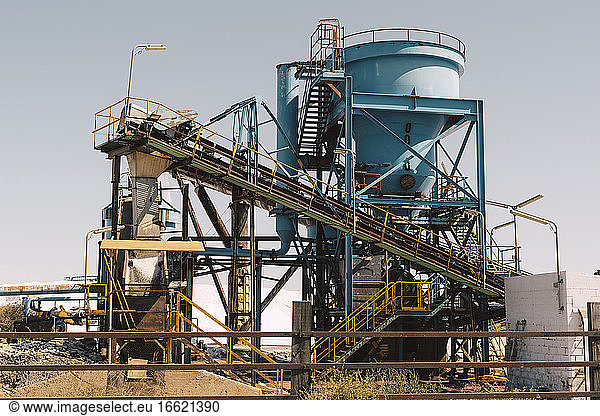 Spain  Province of Huelva  Huelva  Salt mine machinery