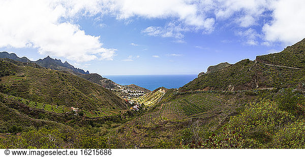 Spain  View of Anaga mountains