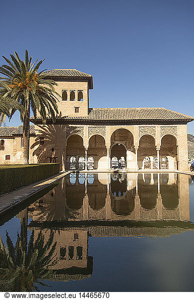 Spanien  Andalusien  Granada  Alhambra  Nasridenpalast