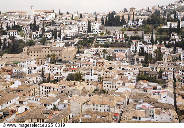Spanien  Andalusien  Granada  Stadtbild