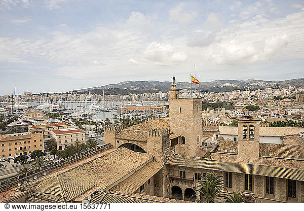 Spanien  Balearen  Mallorca  Palma de Mallorca  Szenische Ansicht der Stadt
