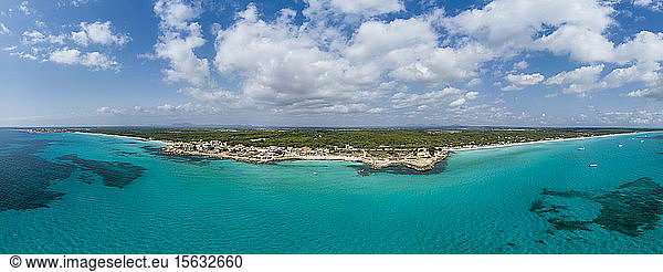 Spanien  Balearen  Mallorca  Rapita  Ses Covetes  Playa es Trenc