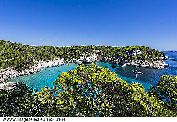 Spanien  Balearische Inseln  Menorca  Cala Mitjana