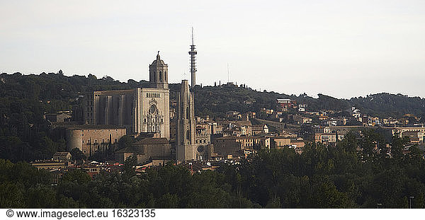 Spanien  Katalonien  Provinz Girona  Girona  Stadtbild