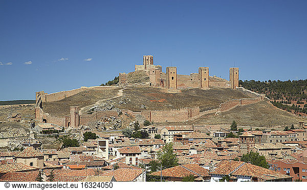 Spanien  Provinz Guadalajara  Molina de Aragon  Burg