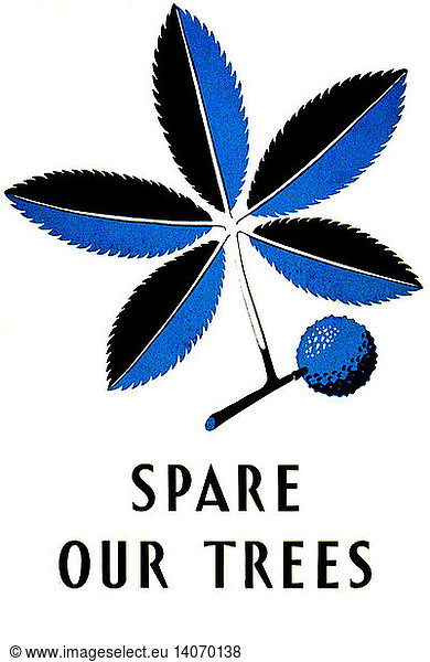 Spare Our Trees  FAP Poster  1938