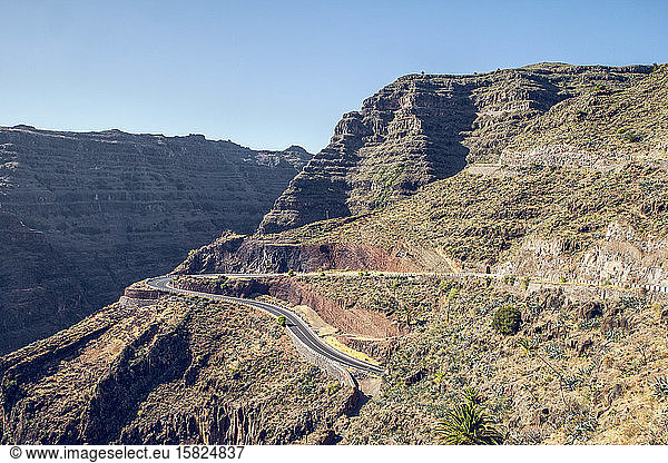Spian  Kanarische Inseln  Landschaft auf La Gomera