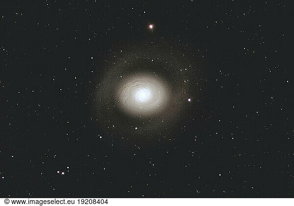 Spiral galaxy Messier 94 in constellation Canes Venatici