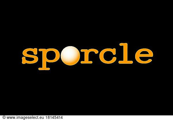 Sporcle  Logo  Schwarzer Hintergrund
